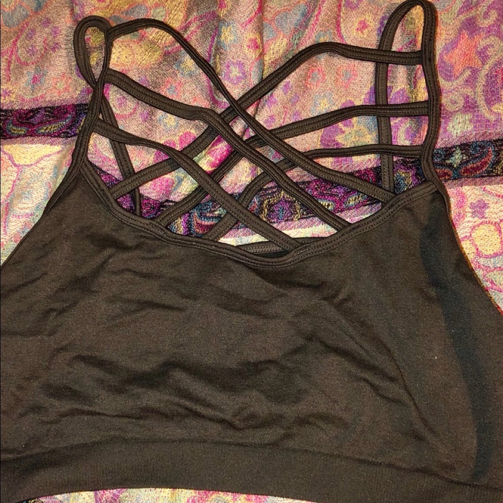 Olive Caged Bralette